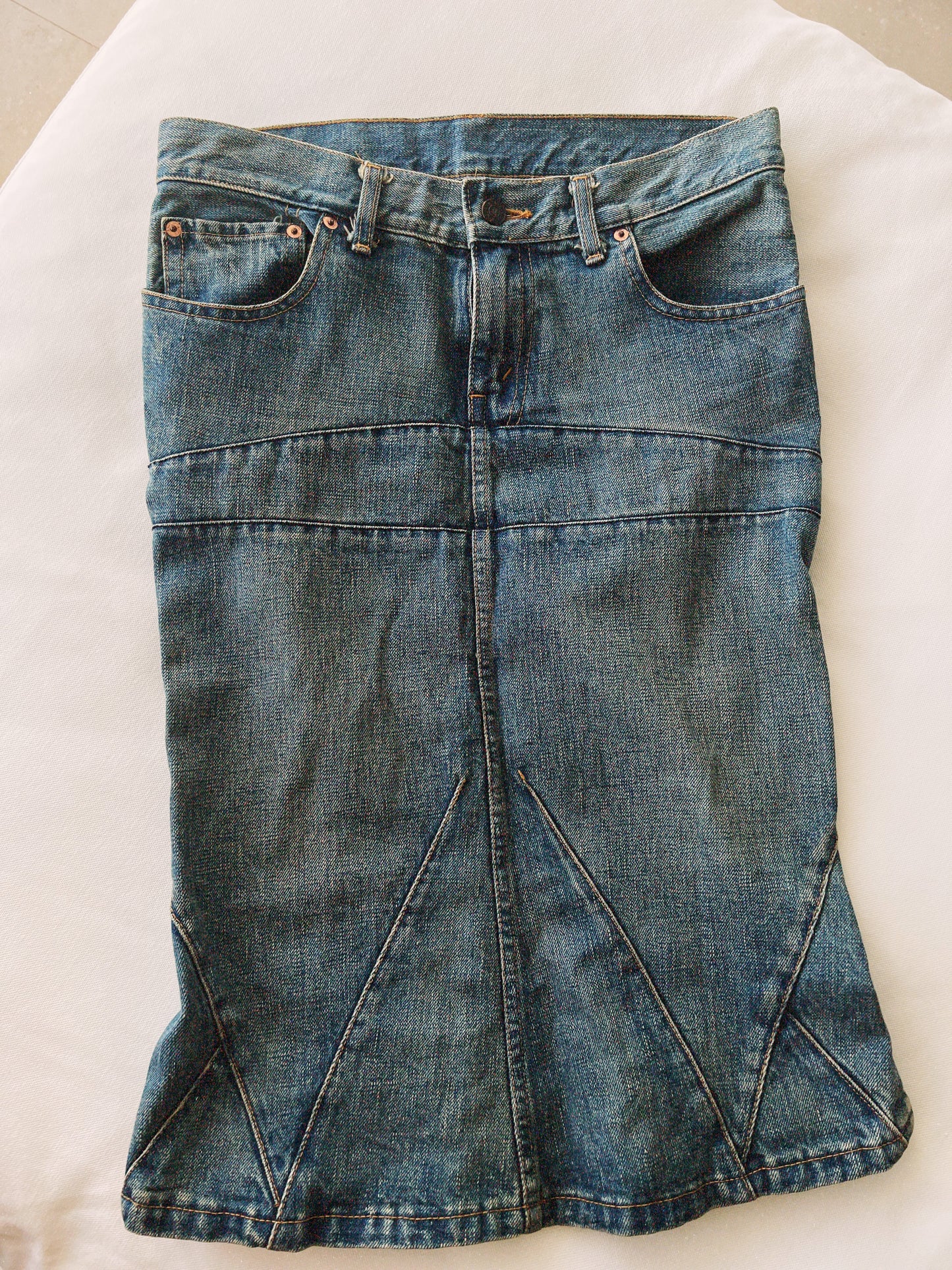 Junya Watanabe Denim Skirt