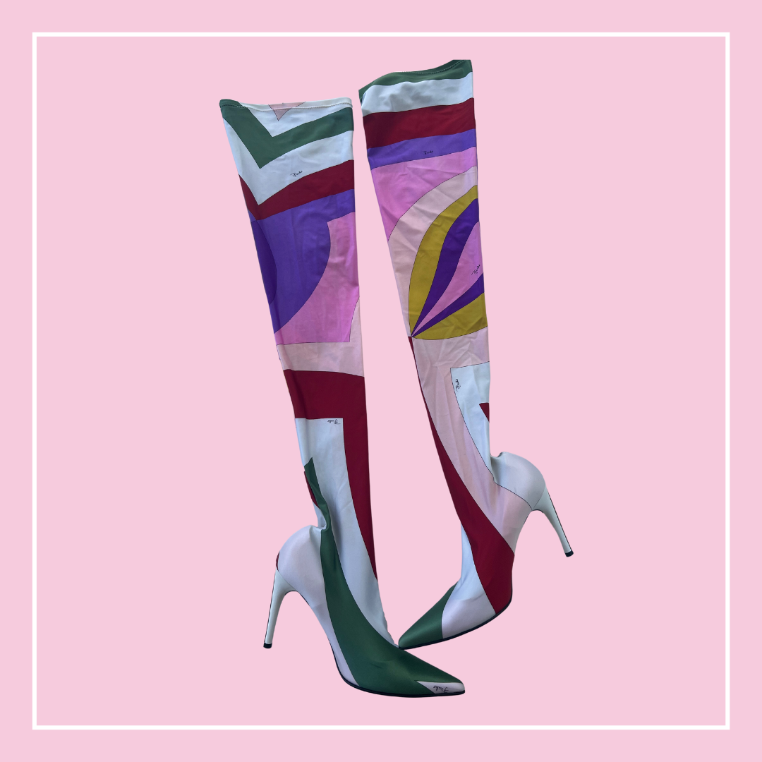 Emilio Pucci Vintage Tights Boots