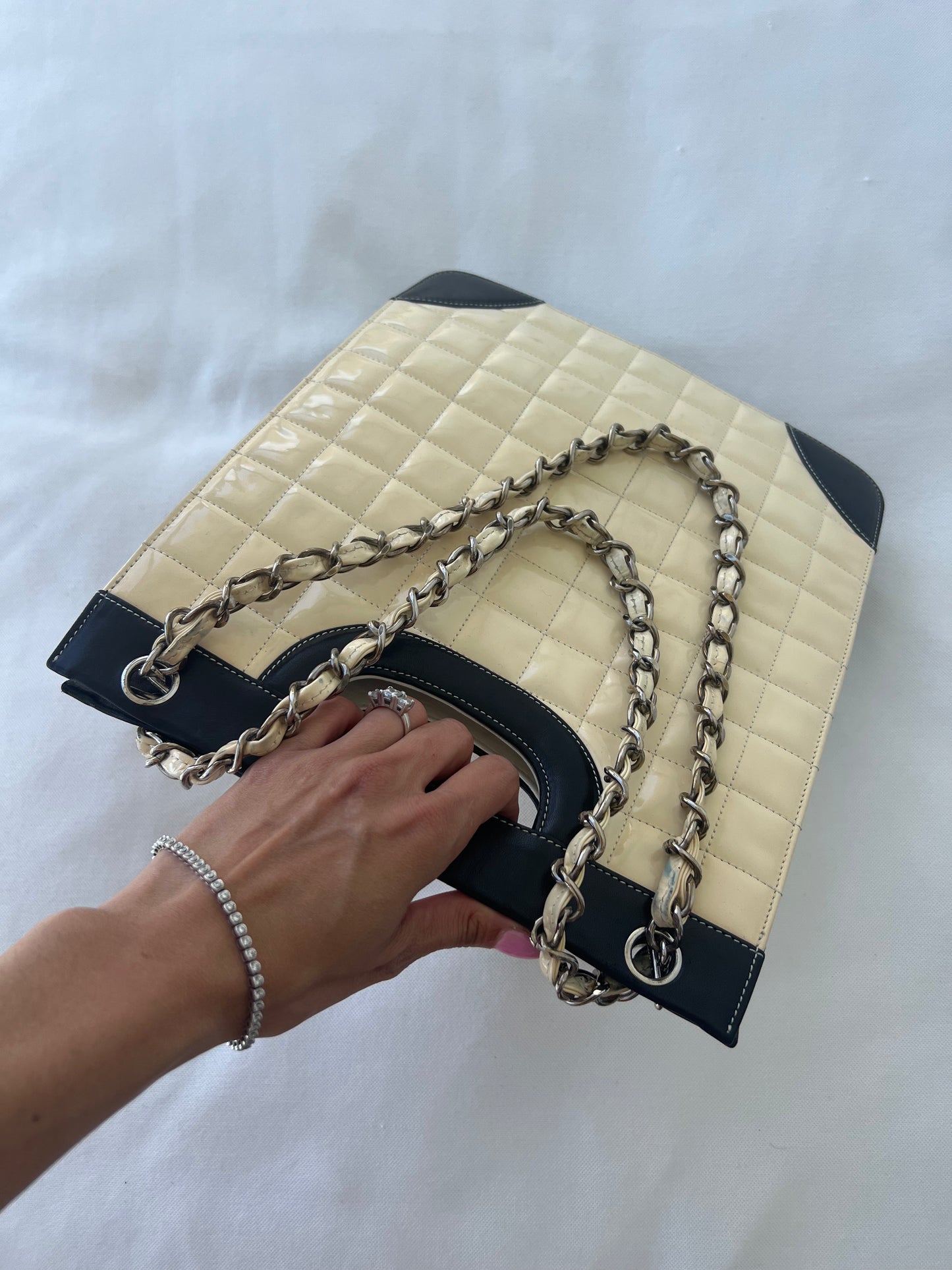 Vintage Chanel Quilted Tote