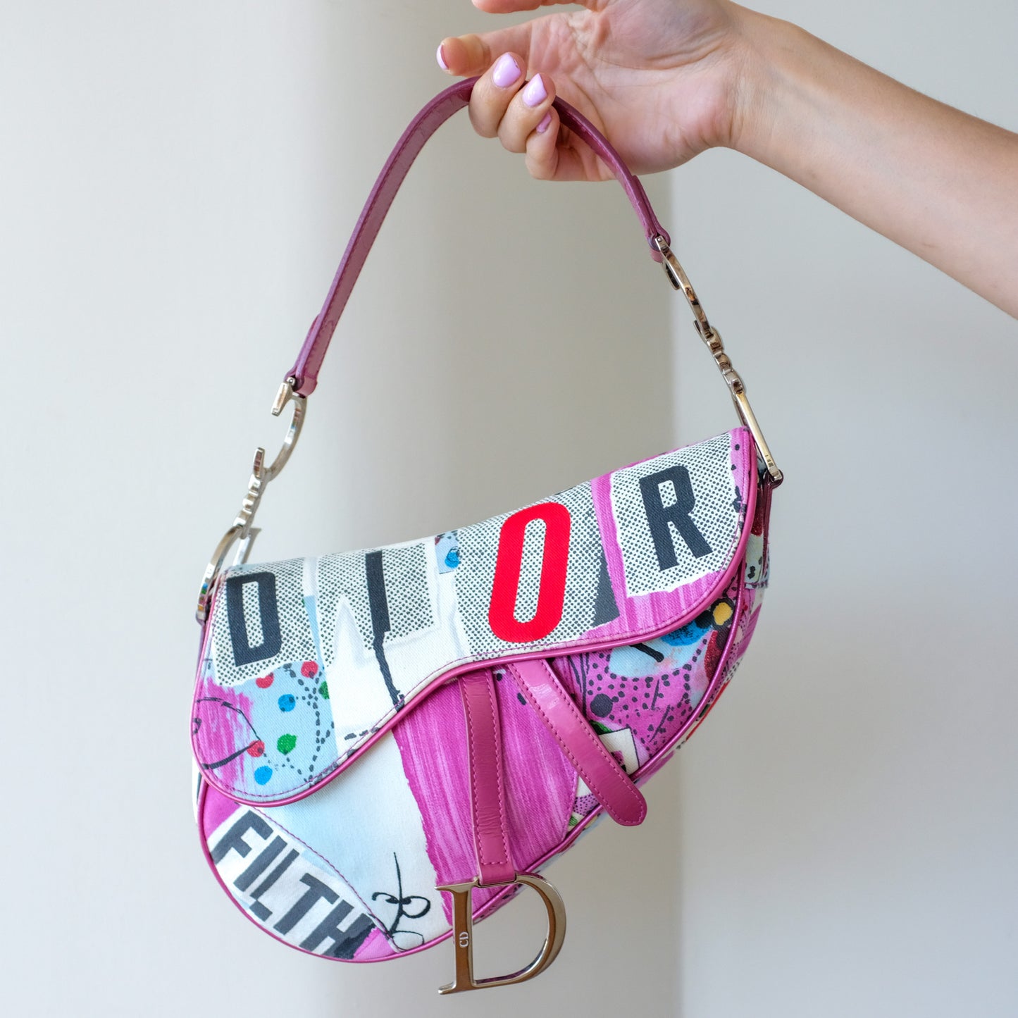 Dior Filth Saddle Bag