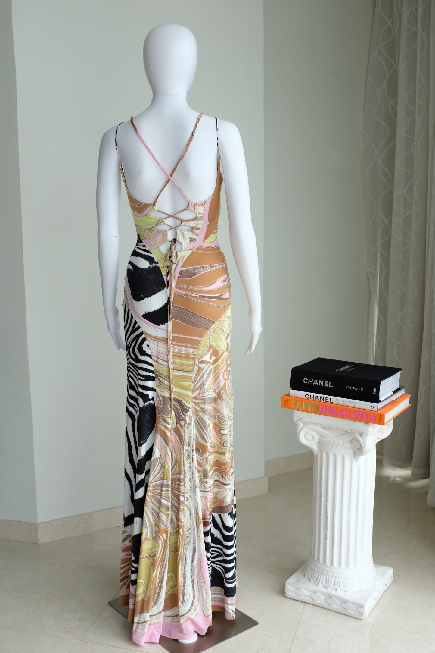 Roberto Cavalli Maxi Gown S/S 2004