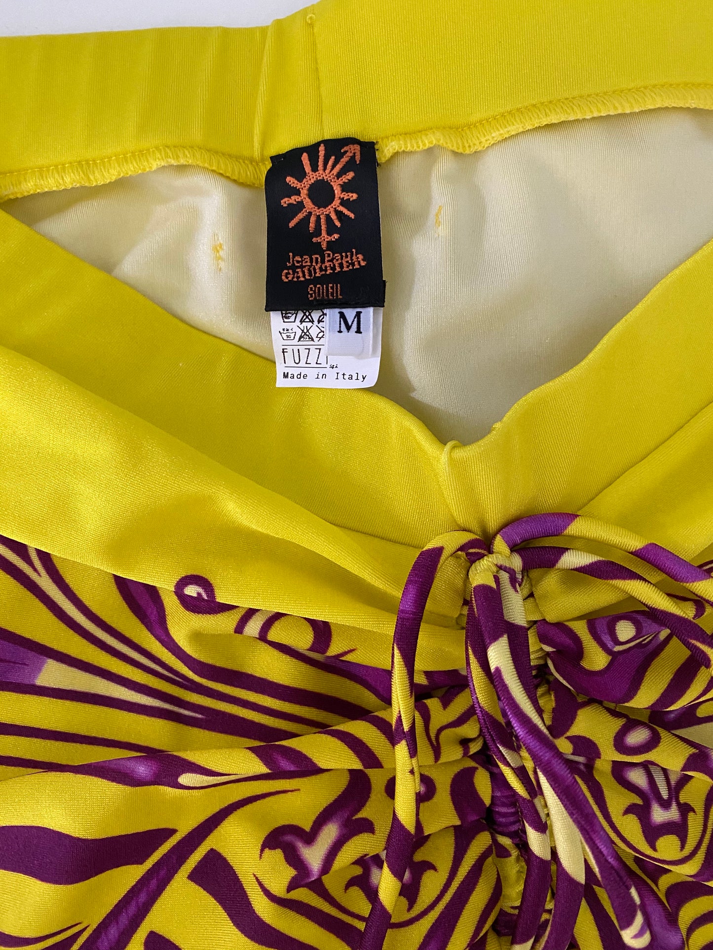 Jean Paul Gaultier Soleil Printed Skirt