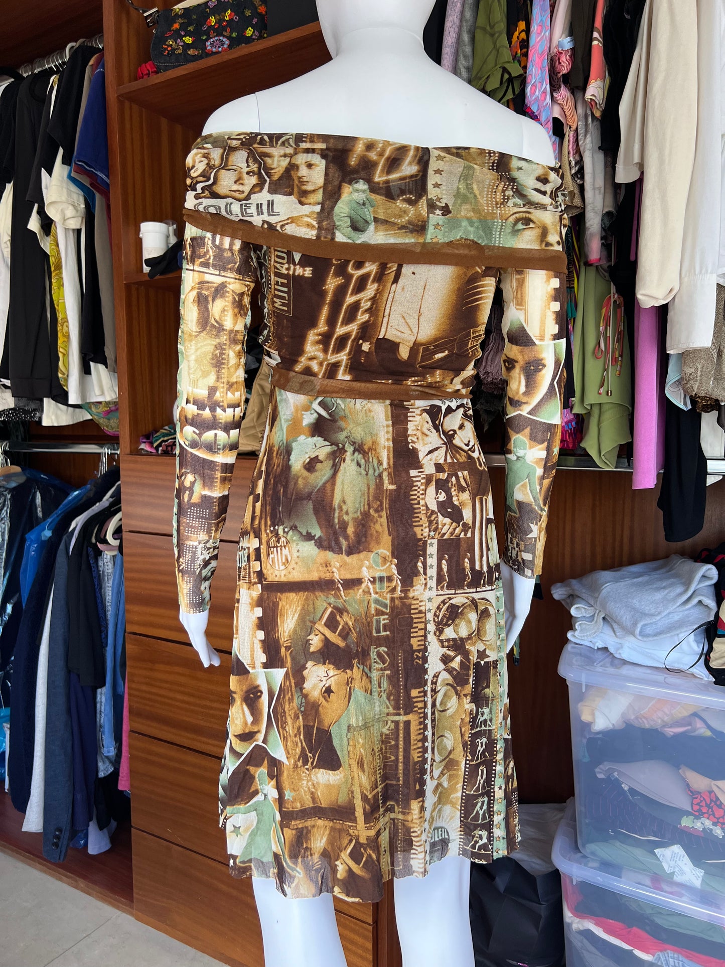 Jean Paul Gaultier Soleil SS1999 dress