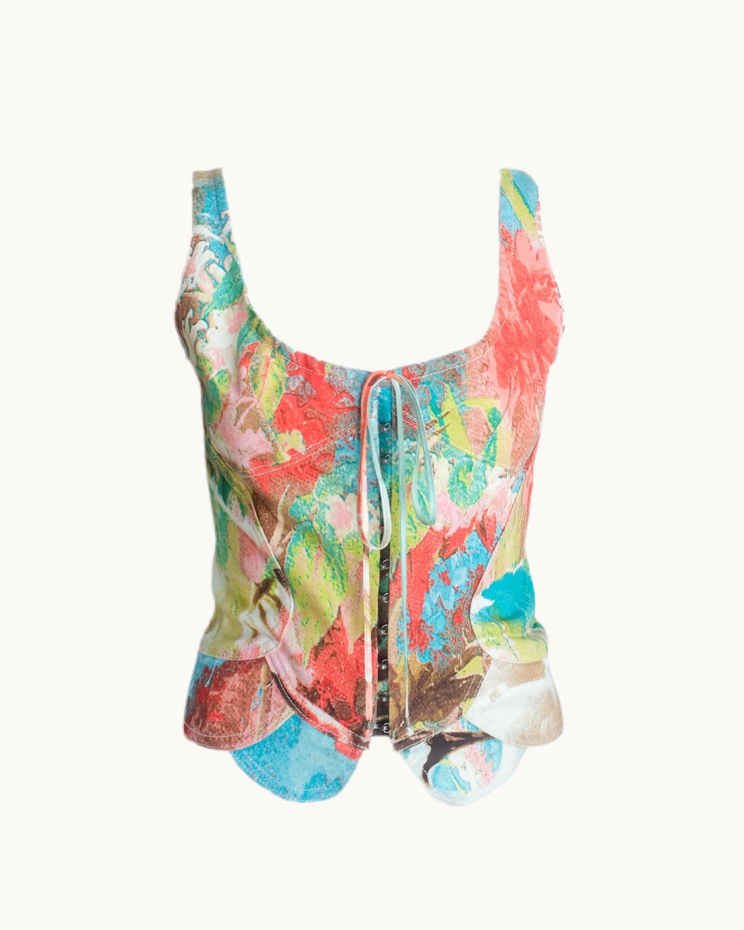 Roberto Cavalli Abstract Corset
