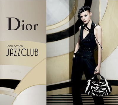DIOR JazzClub 2008 Collection Ponyhair Zebra bag