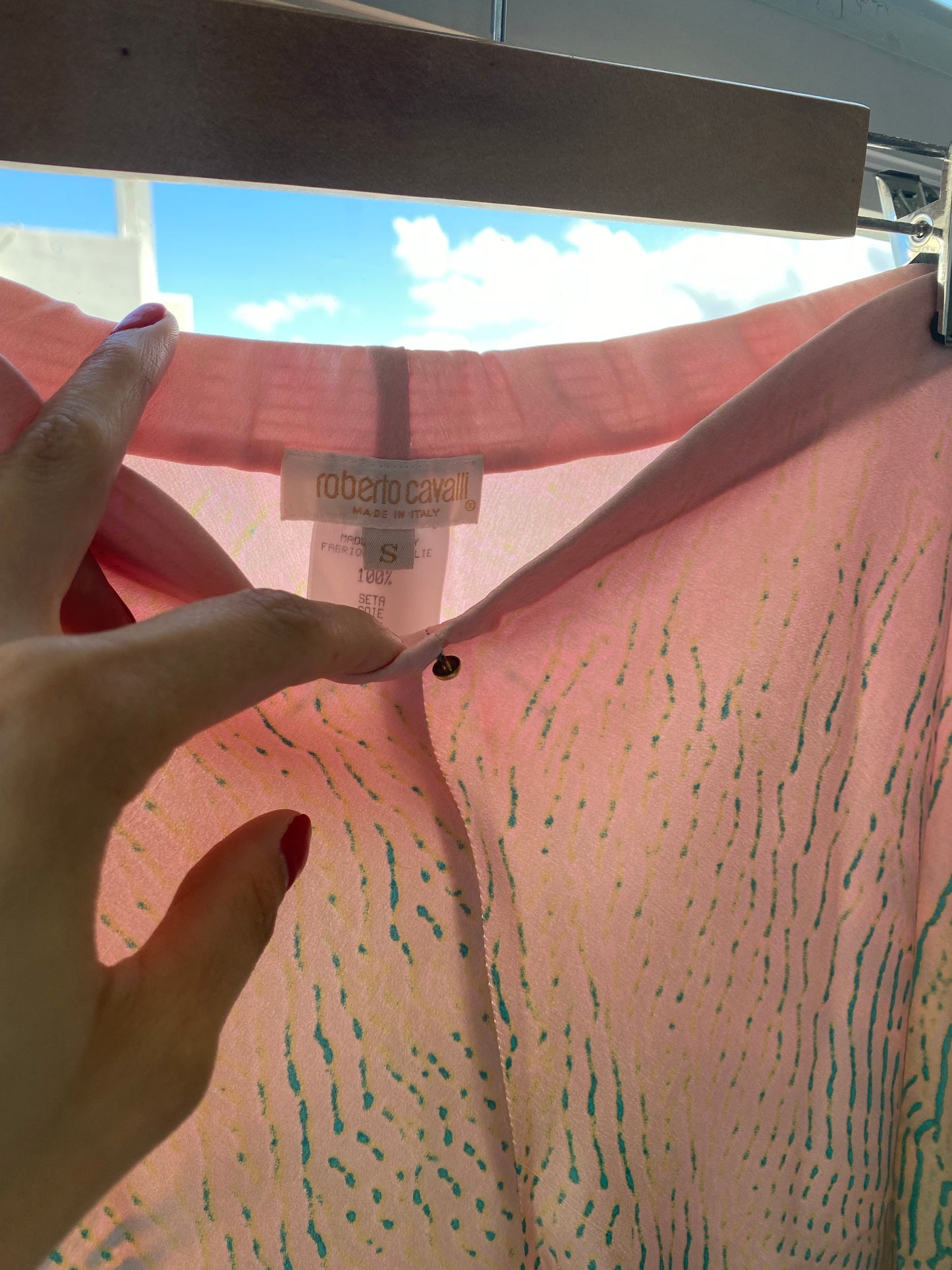 Roberto Cavalli Tiger Ombre Silk Set