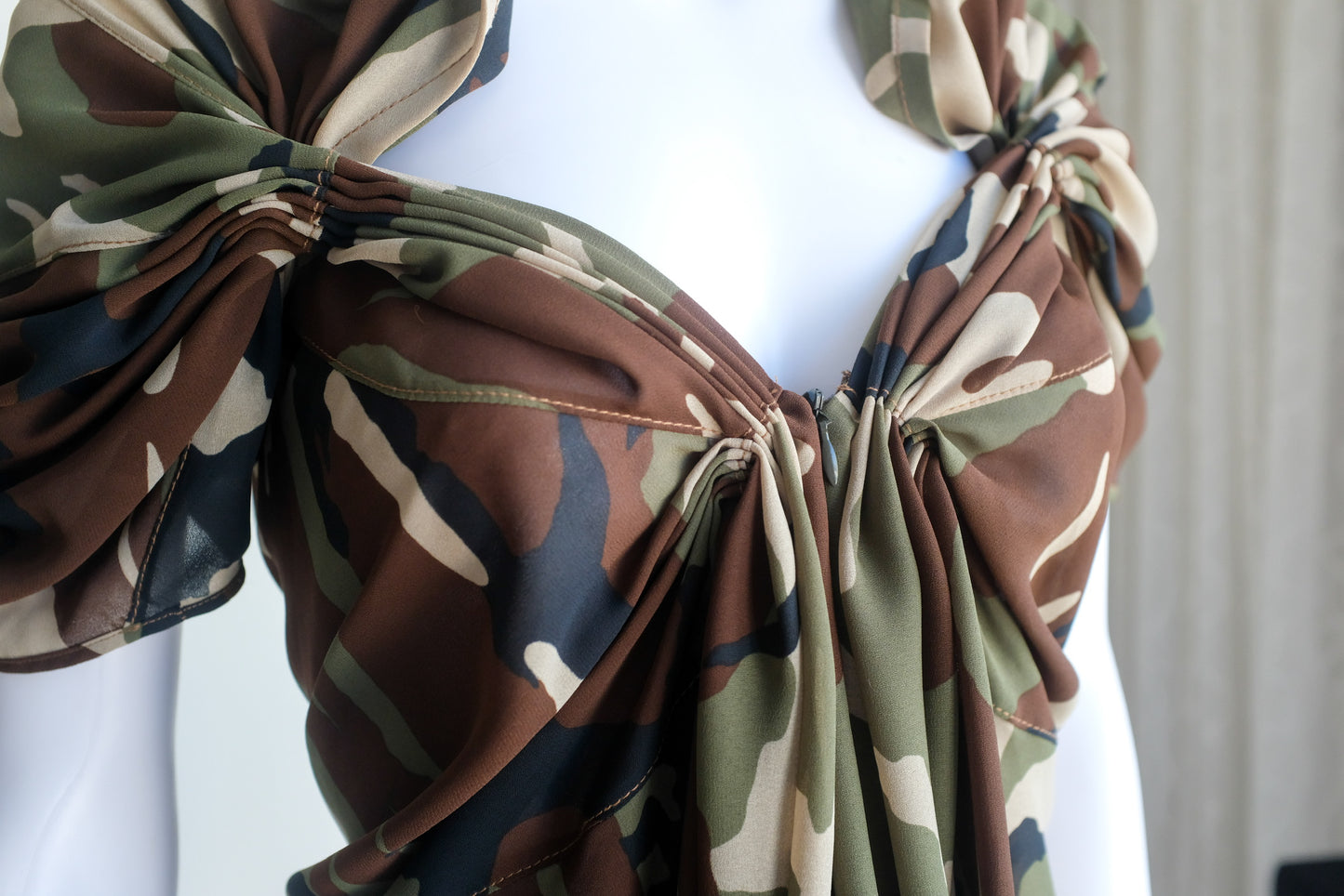 Junya Watanabe Comme des Garçons Camo Dress