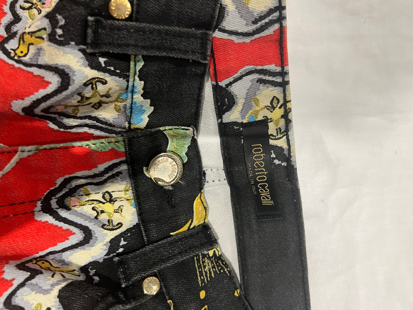 Roberto Cavalli Cheongsam SS2003 Pants