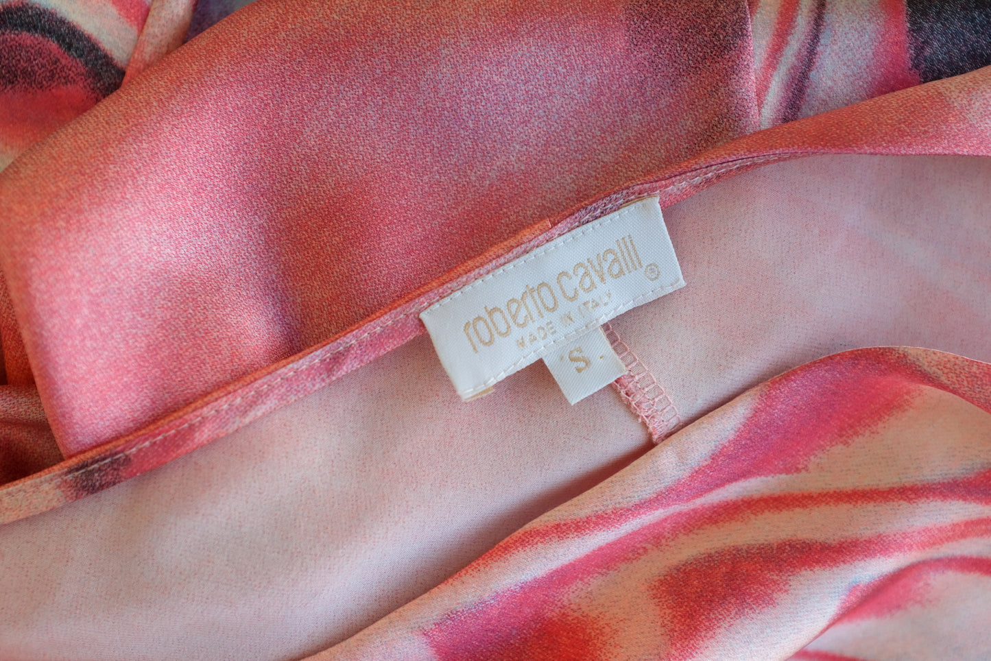 Roberto Cavalli S/S 2001 Psychedelic Print Dress