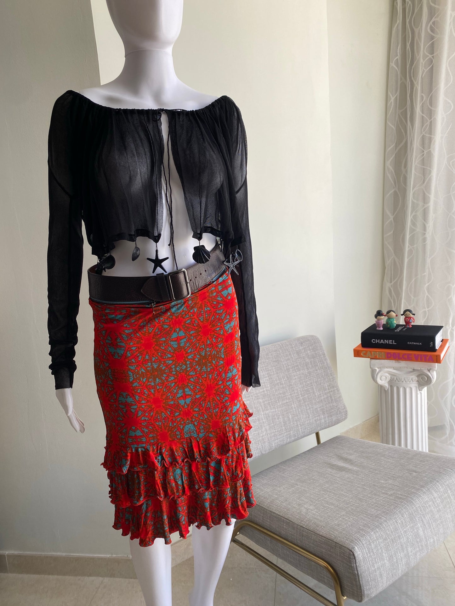 Jean Paul Gaultier Classique Midi Skirt