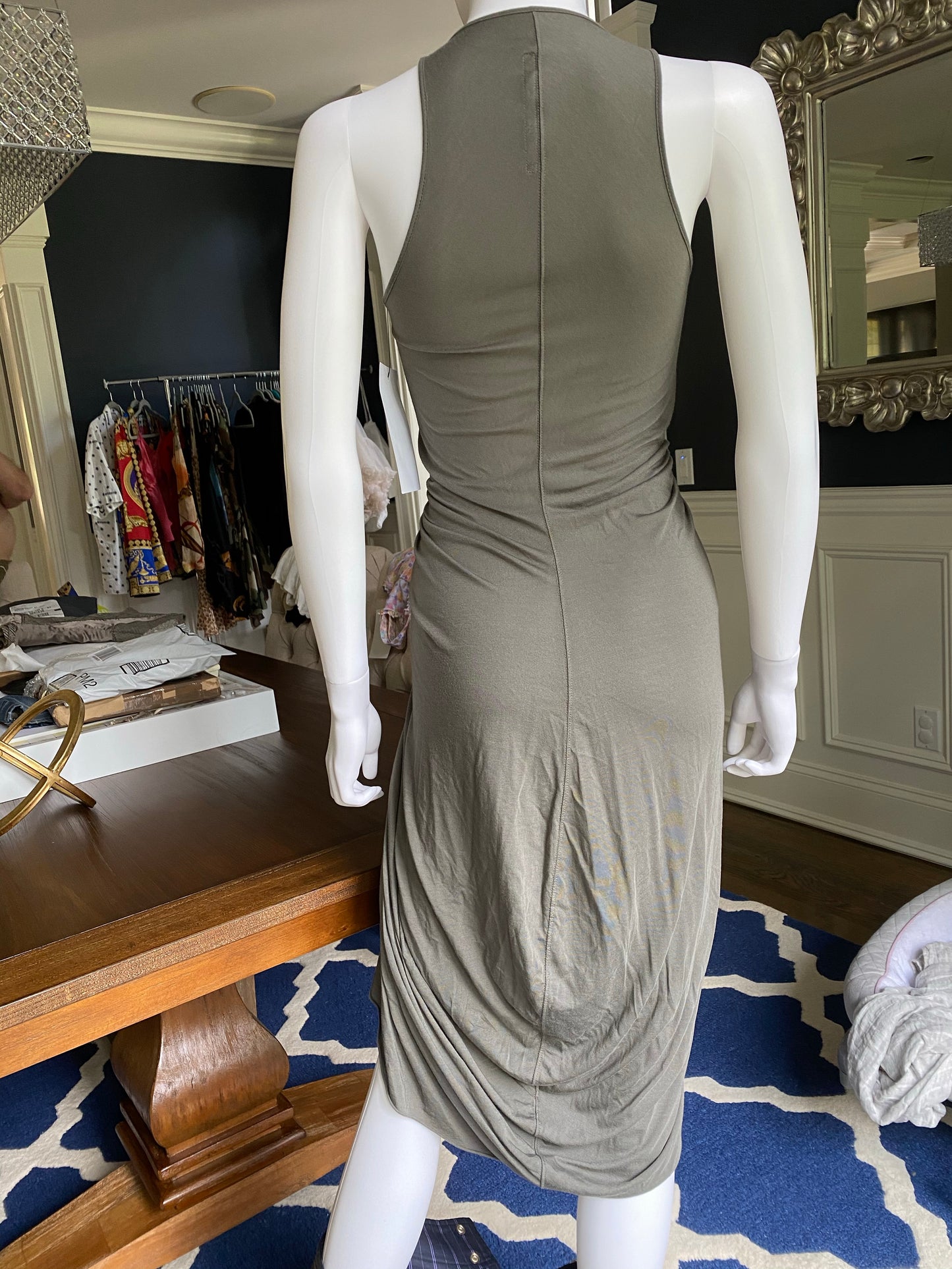 Rick Owens Lilies Draped Dress