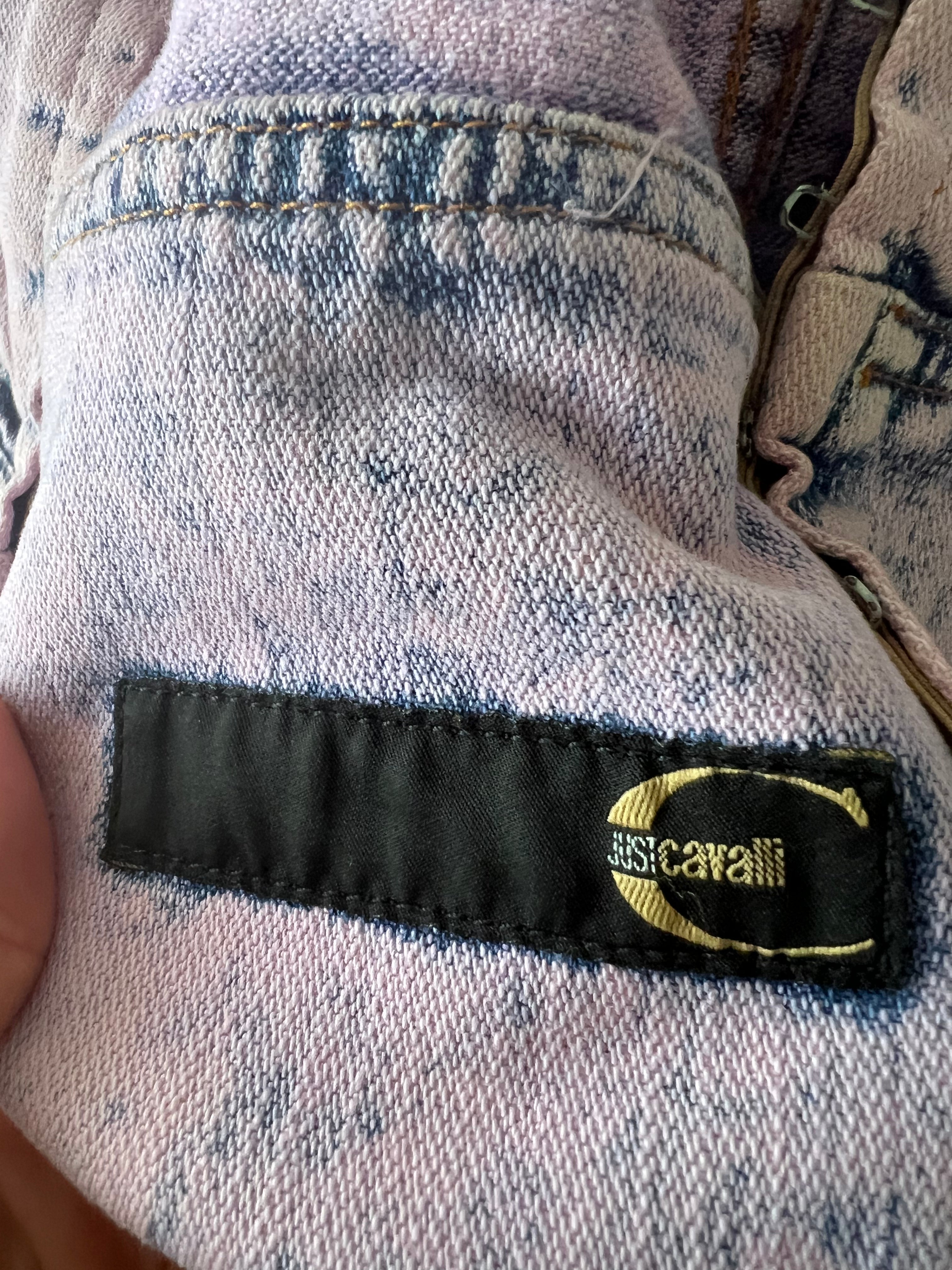 Roberto Cavalli for Just Cavalli Washed Denim Jacket