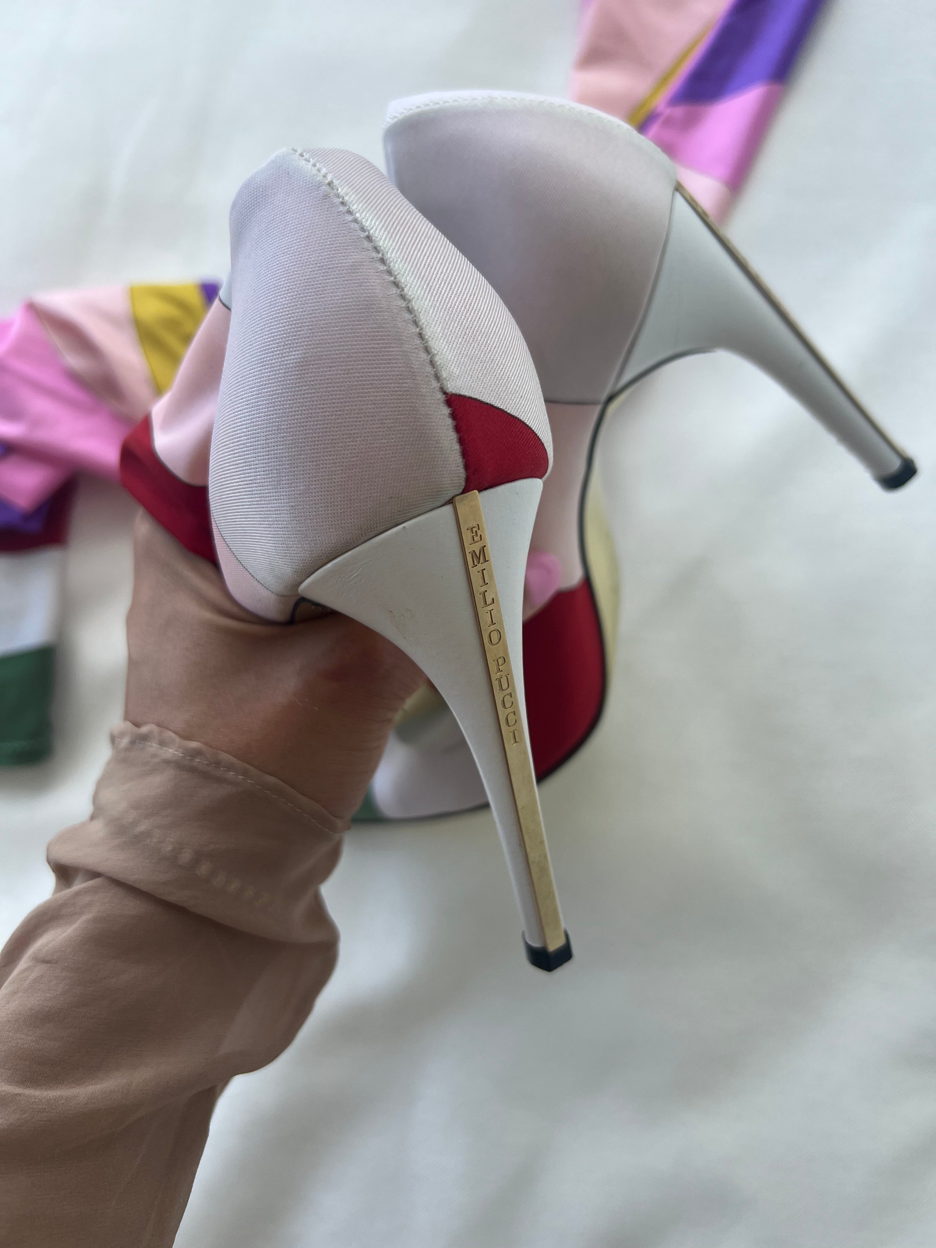 Emilio Pucci Fabric Heels for Women