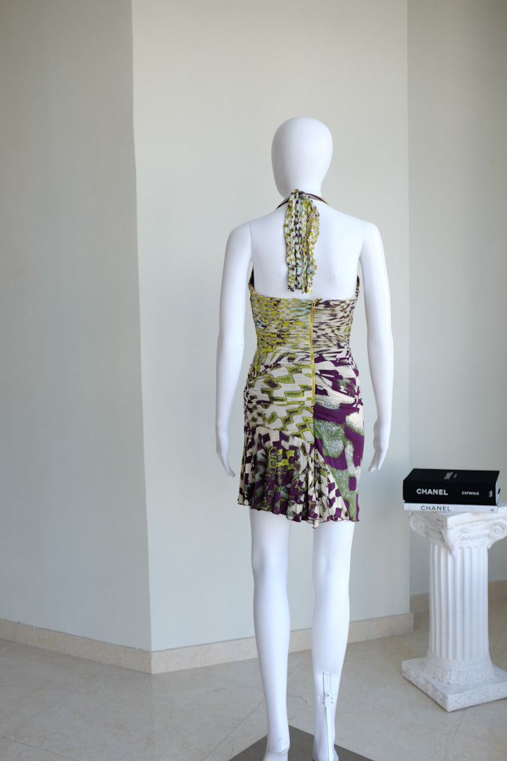 Roberto Cavalli Psychedelic mini Dress