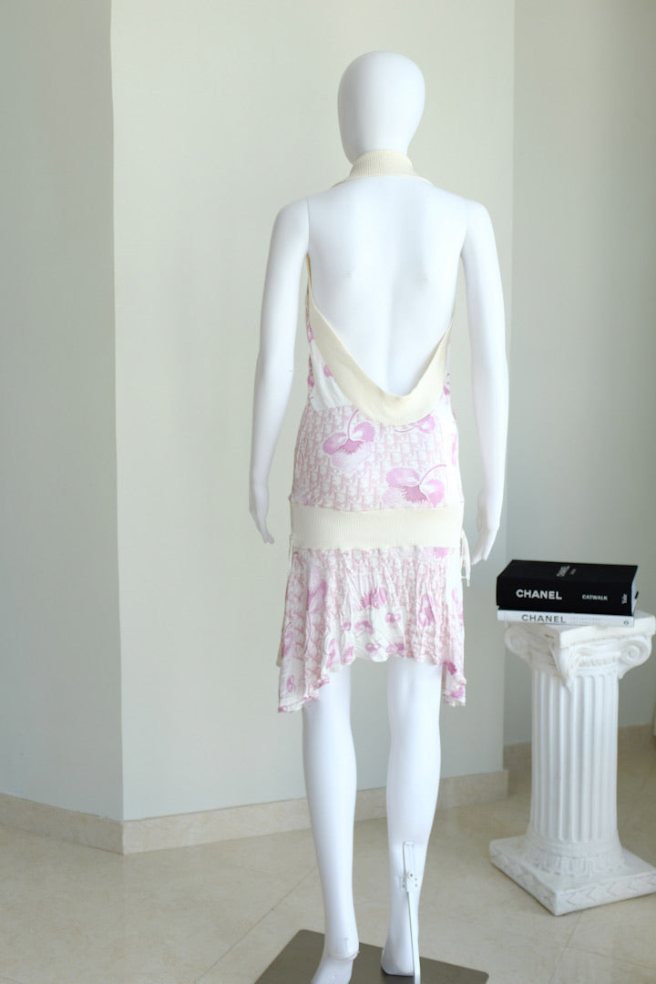 Christian Dior By John Galliano Cherry Blossom Dress