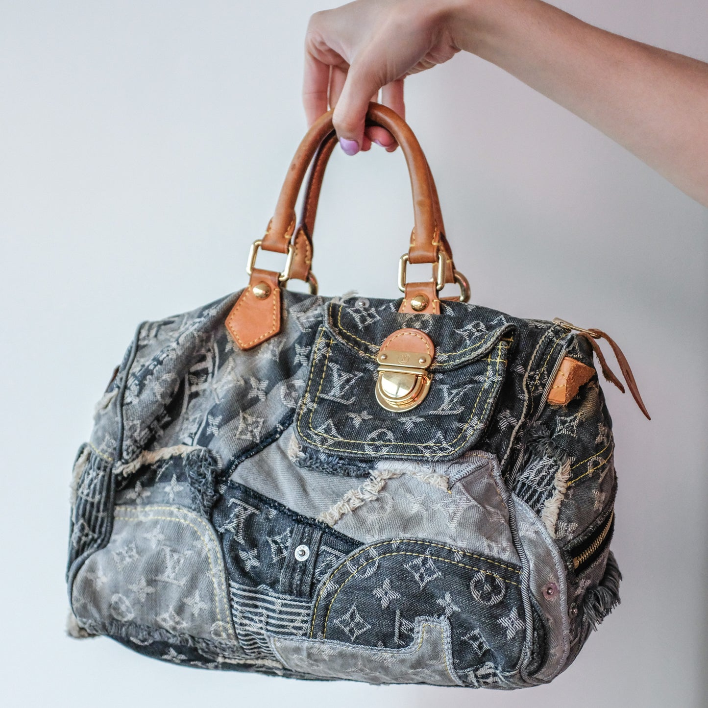 Louis Vuitton Limited Edition Denim Bag