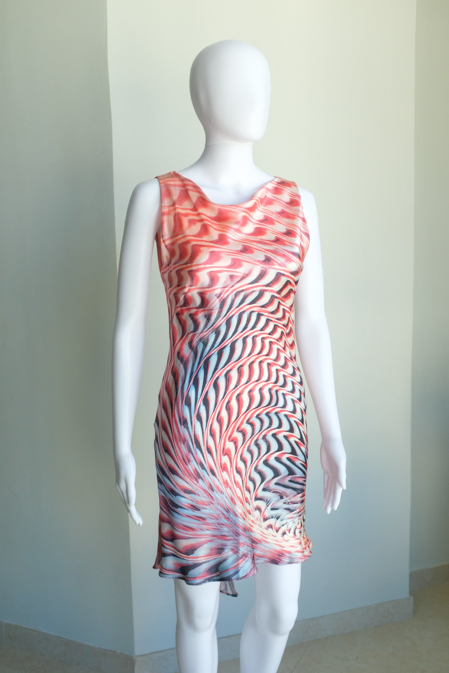 Roberto Cavalli S/S 2001 Psychedelic Print Dress