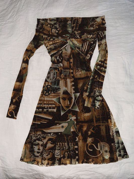 Jean Paul Gaultier Soleil SS1999 dress