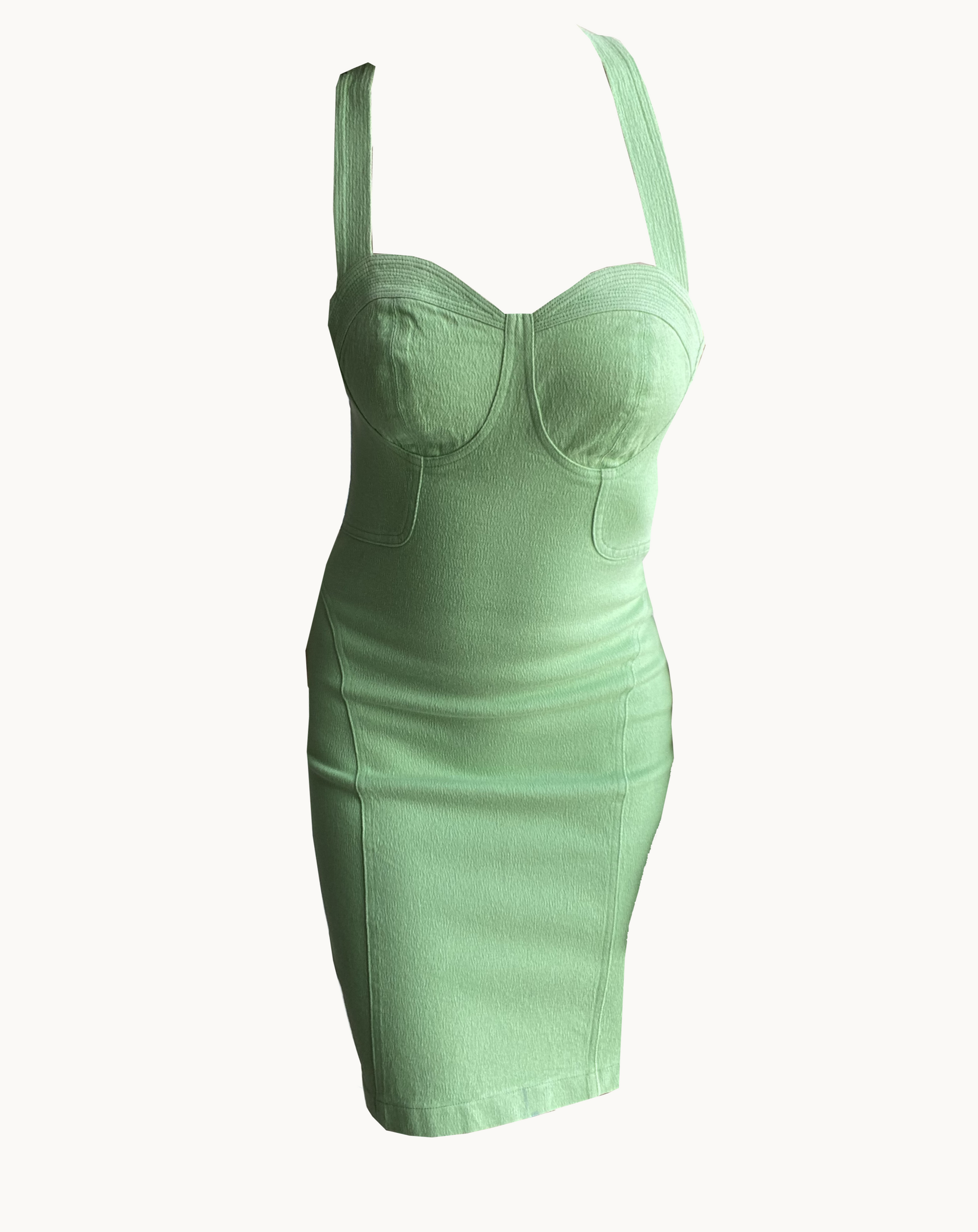 Versace Jean Couture Lime Green Dress Agatha Louisette Versace Jean Couture Lime Green Dress Agatha Louisette