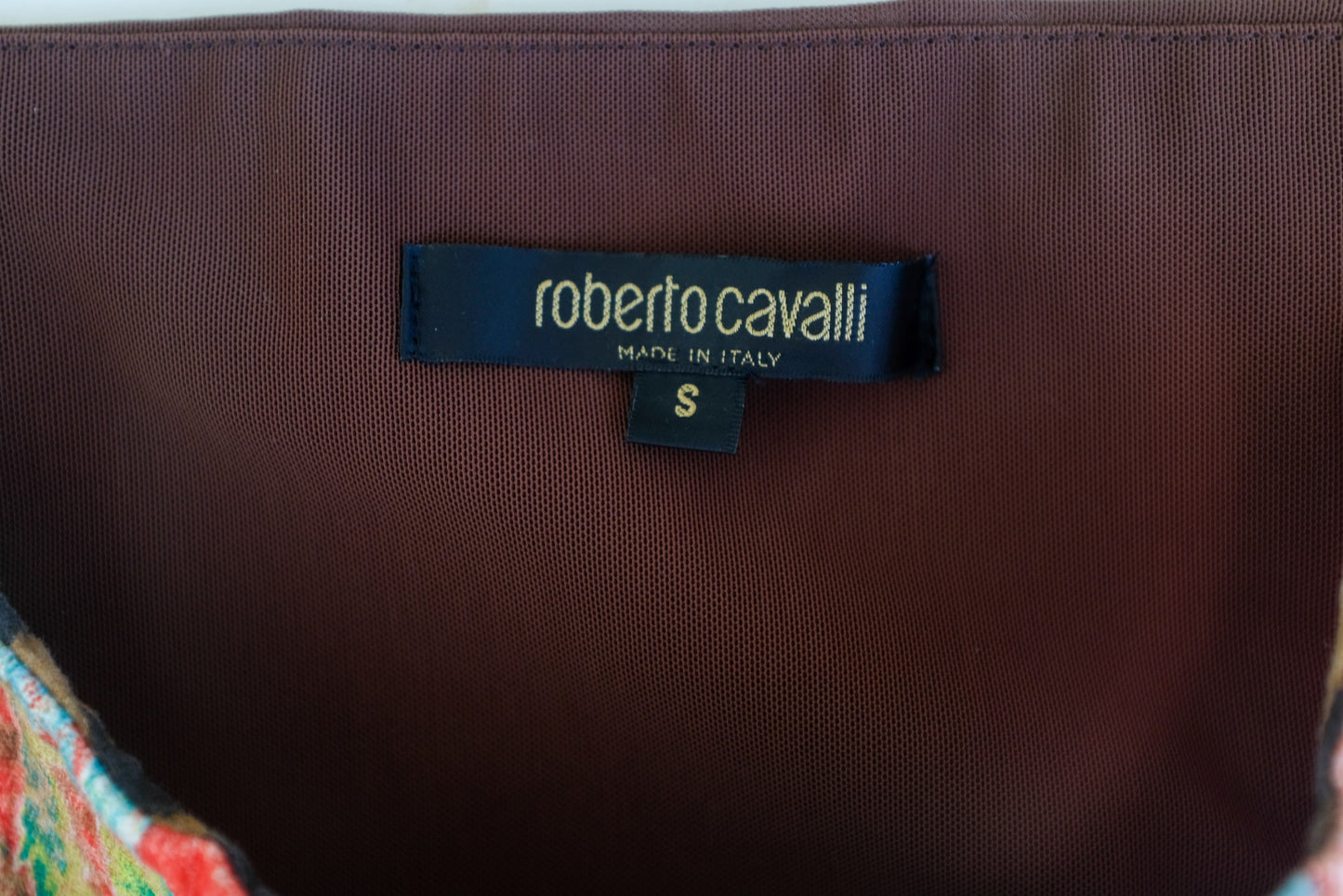 Roberto Cavalli Abstract Corset