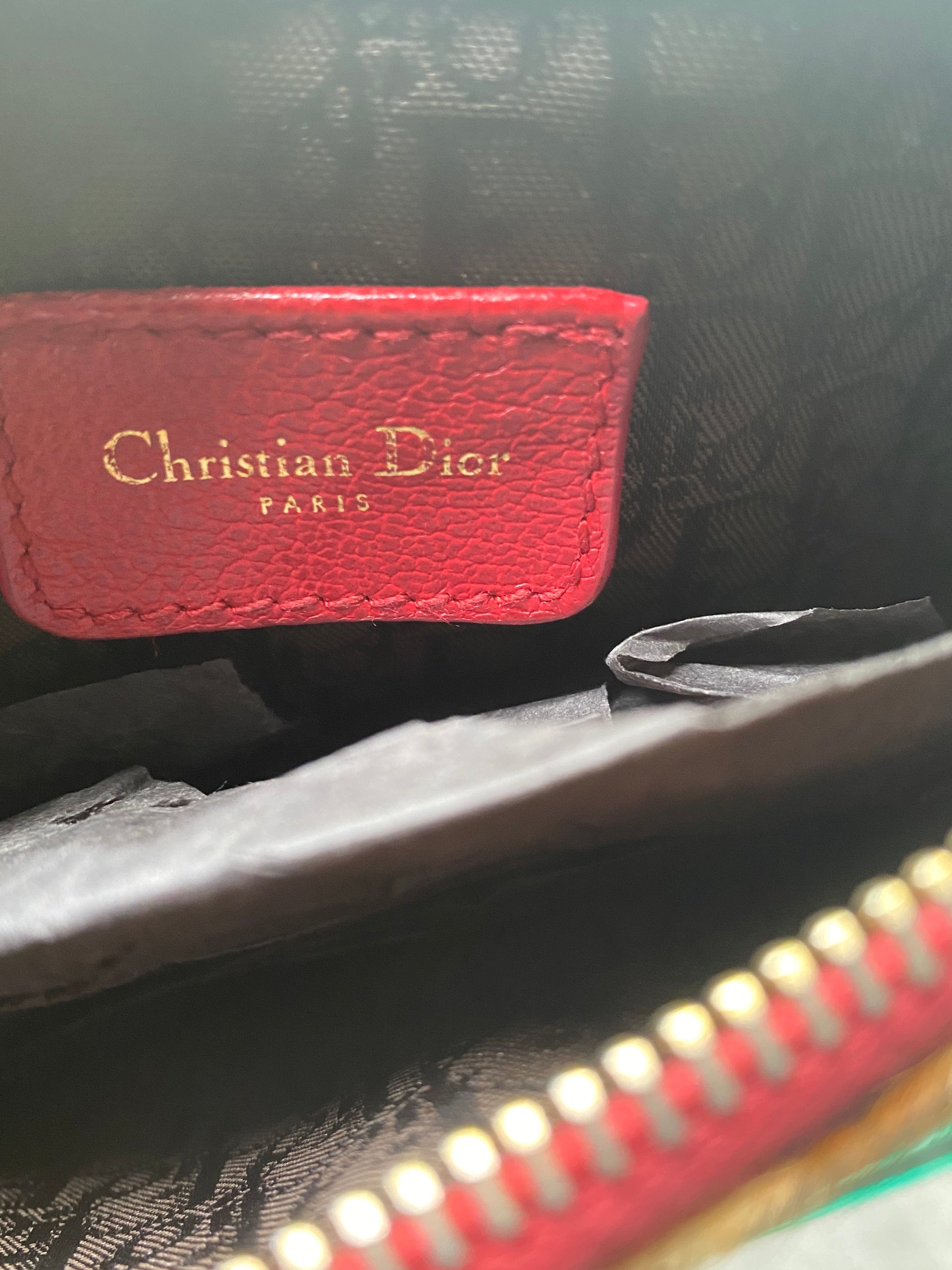 Christian Dior Vintage Pony Hair Mini Saddle Bag