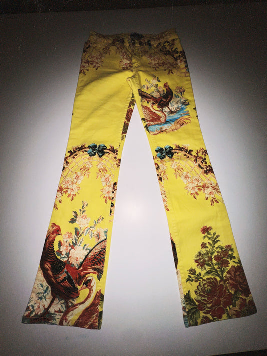 Roberto Cavalli Pheasant Jeans