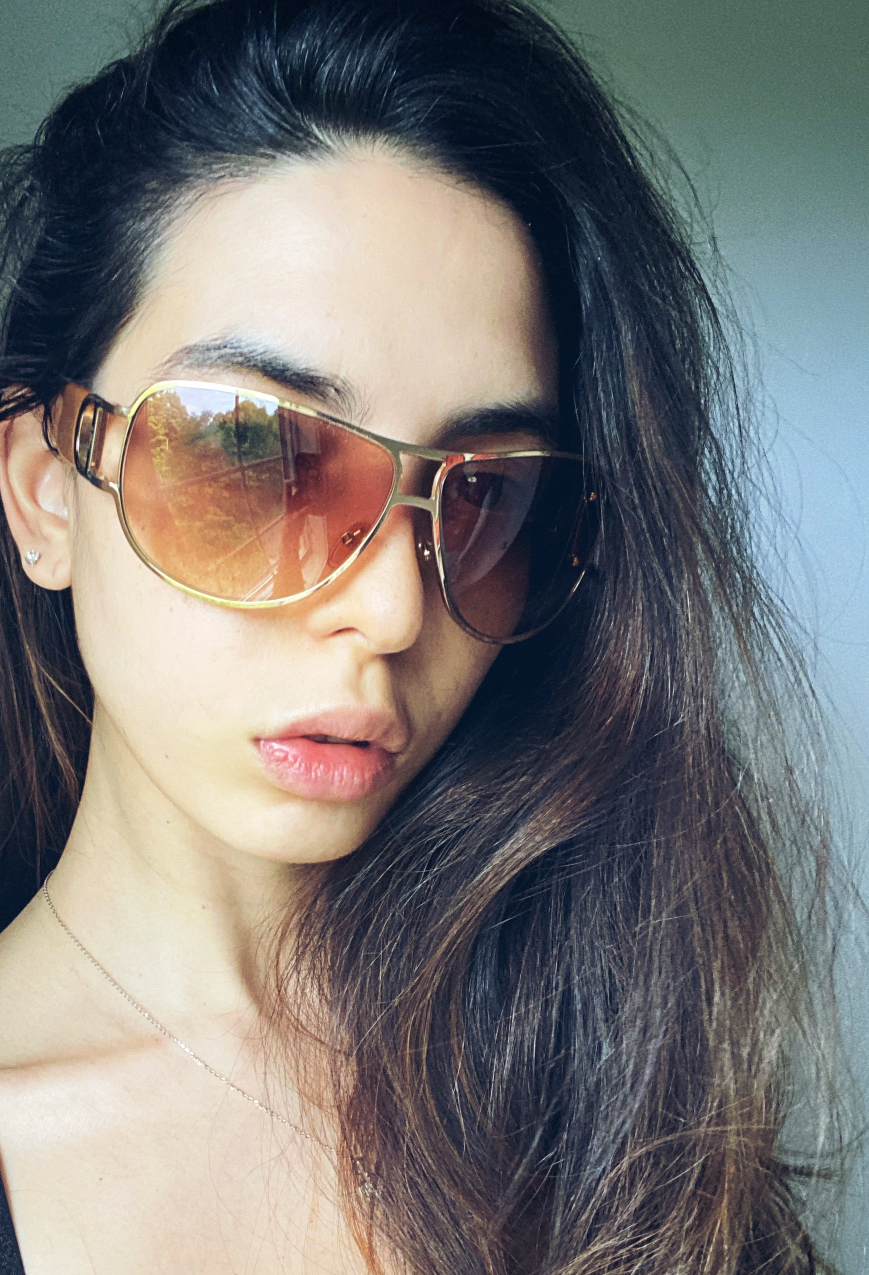 Dior Gold Frame Sunglasses