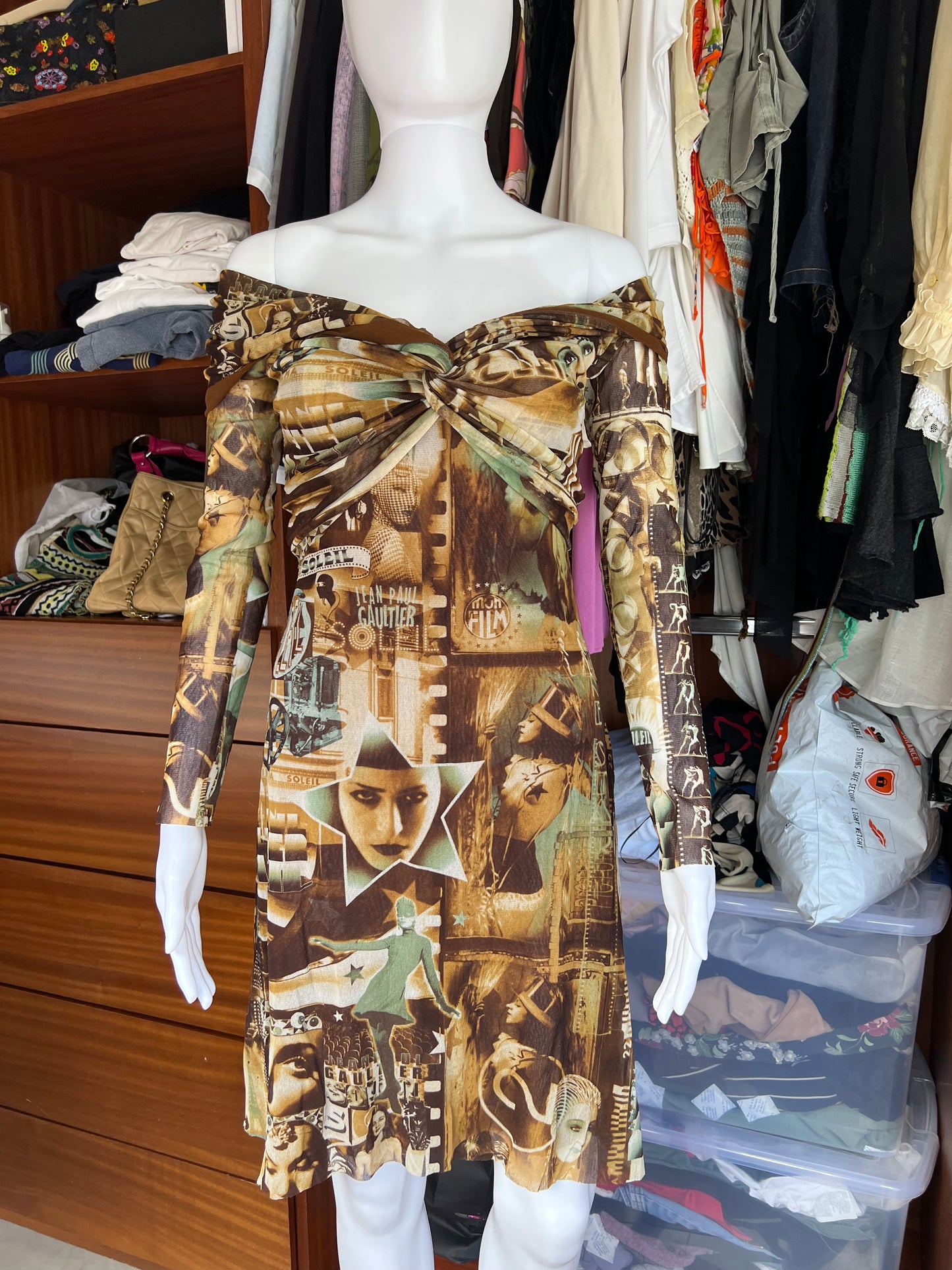 Jean Paul Gaultier Soleil SS1999 dress
